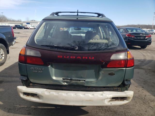 4S3BH806947608276 - 2004 SUBARU LEGACY OUTBACK H6 3.0 LL BEAN GREEN photo 6