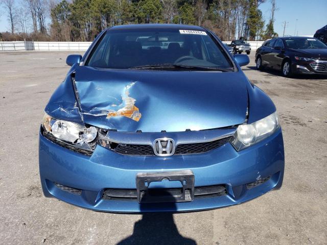 19XFA1F56BE006301 - 2011 HONDA CIVIC LX BLUE photo 5