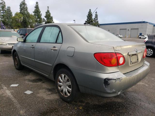 JTDBR32E032005216 - 2003 TOYOTA COROLLA CE SILVER photo 2