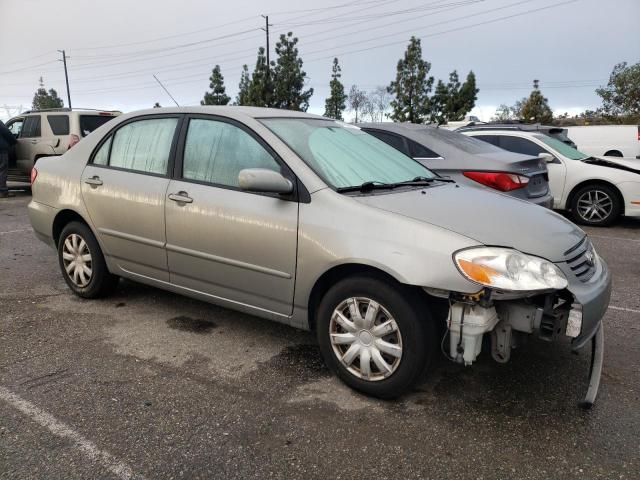 JTDBR32E032005216 - 2003 TOYOTA COROLLA CE SILVER photo 4