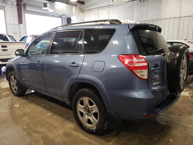 2T3DK4DV5BW055731 - 2011 TOYOTA RAV4 LIMITED BLUE photo 2