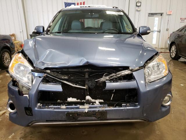 2T3DK4DV5BW055731 - 2011 TOYOTA RAV4 LIMITED BLUE photo 5