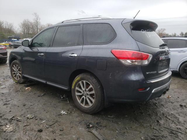 5N1AR2MM3EC639252 - 2014 NISSAN PATHFINDER S GRAY photo 2