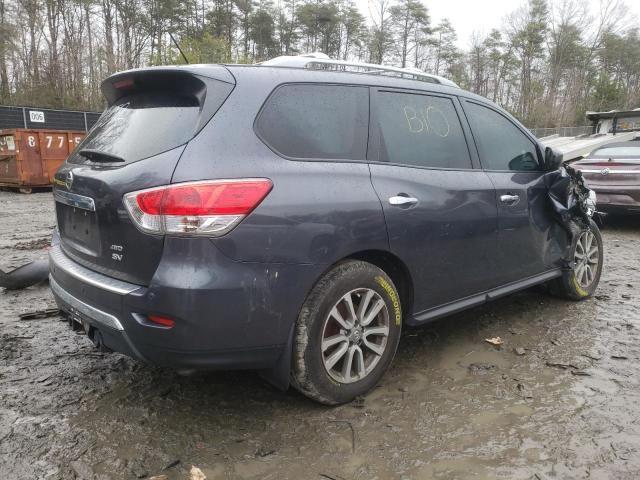 5N1AR2MM3EC639252 - 2014 NISSAN PATHFINDER S GRAY photo 3