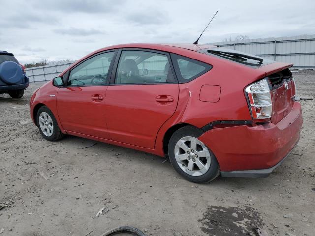 JTDKB20U687714218 - 2008 TOYOTA PRIUS RED photo 2