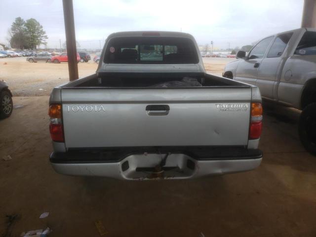 5TEGN92N52Z082811 - 2002 TOYOTA TACOMA DOUBLE CAB PRERUNNER SILVER photo 6