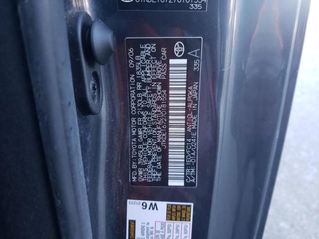 JTKDE167270181554 - 2007 TOYOTA SCION TC 灰色 照片 12