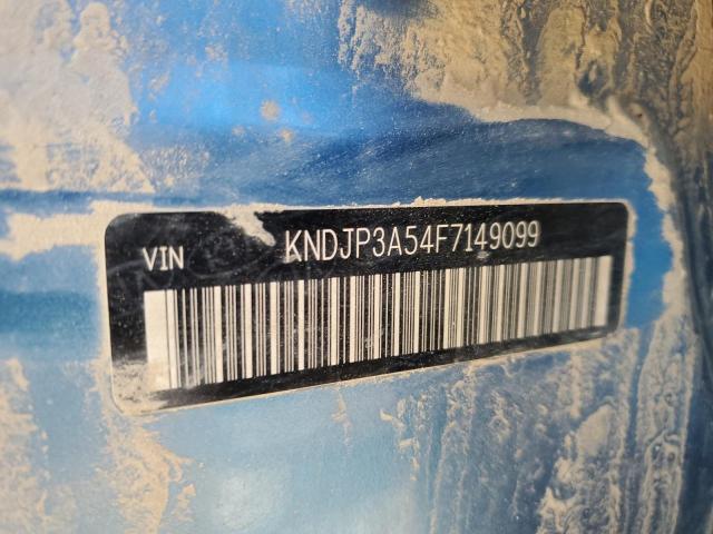 KNDJP3A54F7149099 - 2015 KIA SOUL + BLUE photo 13