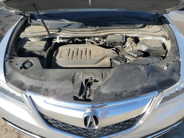 5FRYD3H40EB015430 - 2014 ACURA MDX TECHNOLOGY SILVER photo 12