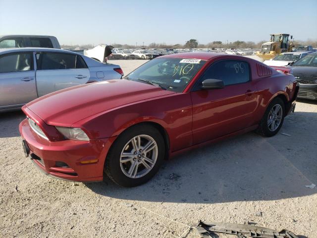 1ZVBP8AM9D5252744 - 2013 FORD MUSTANG RED photo 1