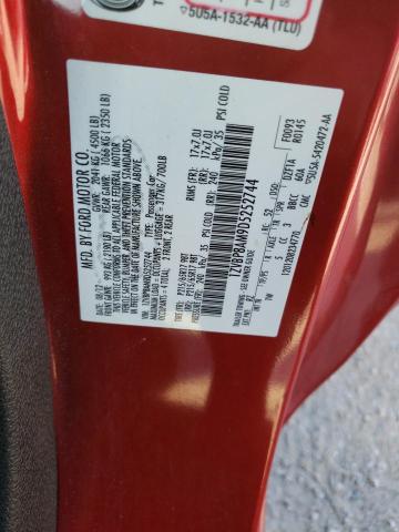 1ZVBP8AM9D5252744 - 2013 FORD MUSTANG RED photo 12