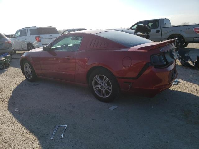 1ZVBP8AM9D5252744 - 2013 FORD MUSTANG RED photo 2