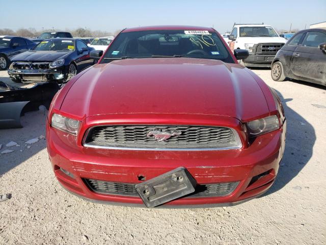 1ZVBP8AM9D5252744 - 2013 FORD MUSTANG RED photo 5
