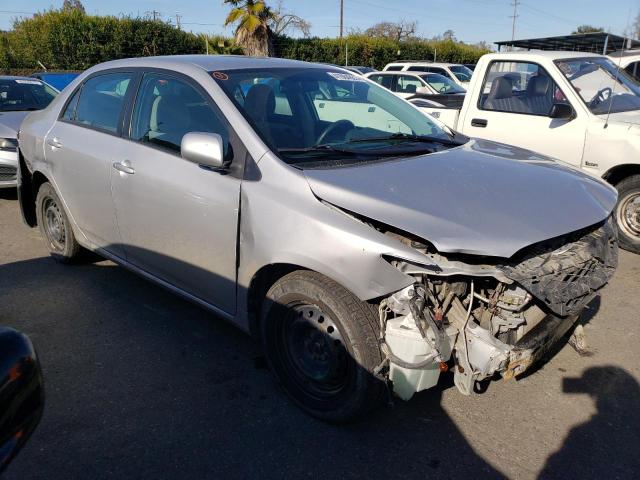 2T1BU4EE8BC593124 - 2011 TOYOTA COROLLA BASE SILVER photo 4