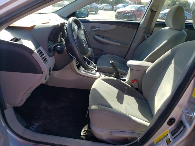 2T1BU4EE8BC593124 - 2011 TOYOTA COROLLA BASE SILVER photo 7