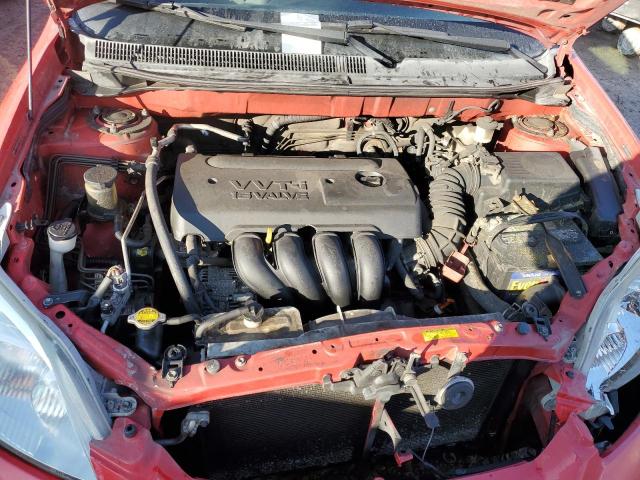 2T1KR32E07C657941 - 2007 TOYOTA COROLLA MA XR RED photo 11