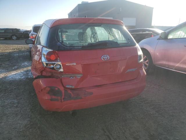 2T1KR32E07C657941 - 2007 TOYOTA COROLLA MA XR RED photo 6