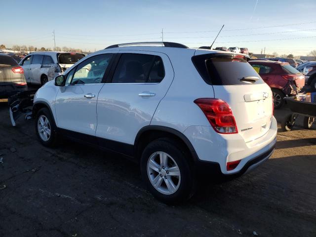 KL7CJPSB6LB011981 - 2020 CHEVROLET TRAX 1LT WHITE photo 2