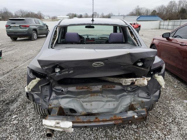 JM1BK32F881811346 - 2008 MAZDA 3 I GRAY photo 6