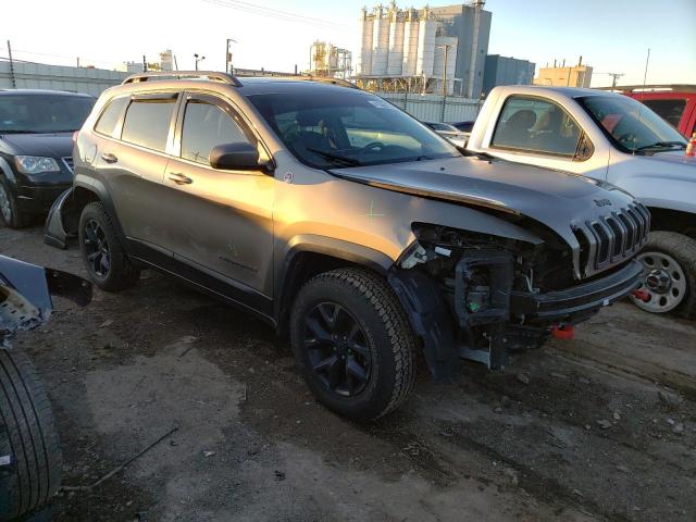 1C4PJMBB7HW552203 - 2017 JEEP CHEROKEE TRAILHAWK BROWN photo 4