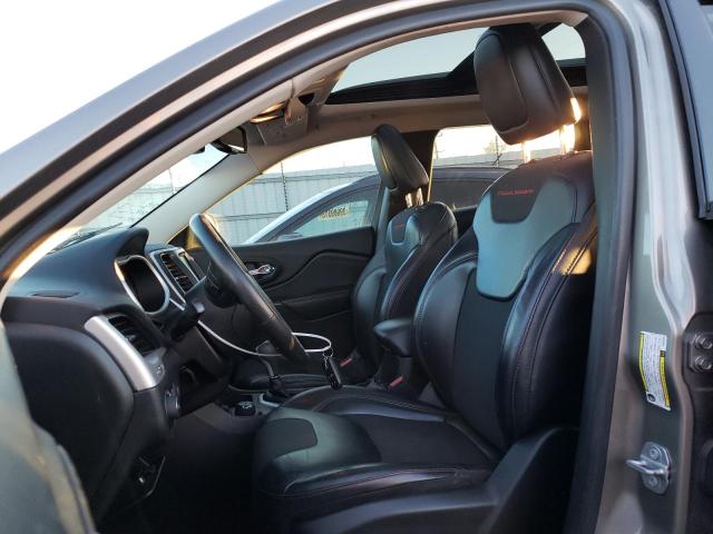 1C4PJMBB7HW552203 - 2017 JEEP CHEROKEE TRAILHAWK BROWN photo 7