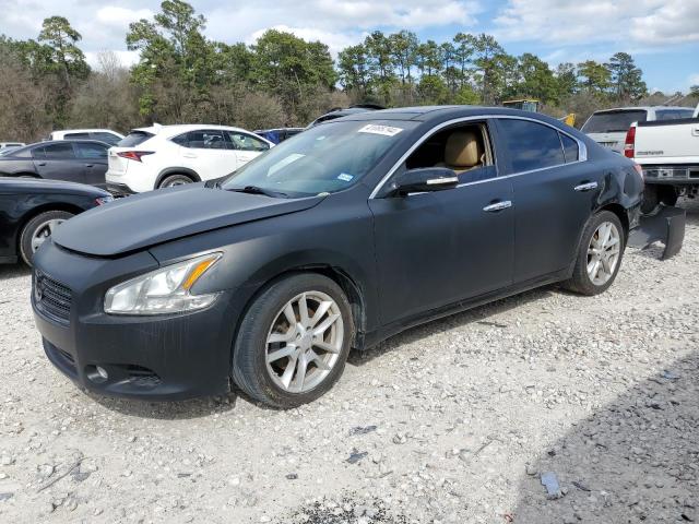 1N4AA5AP0AC837797 - 2010 NISSAN MAXIMA S BLACK photo 1