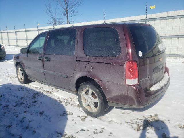 1GNDV23108D183916 - 2008 CHEVROLET UPLANDER LS 栗色 照片 2