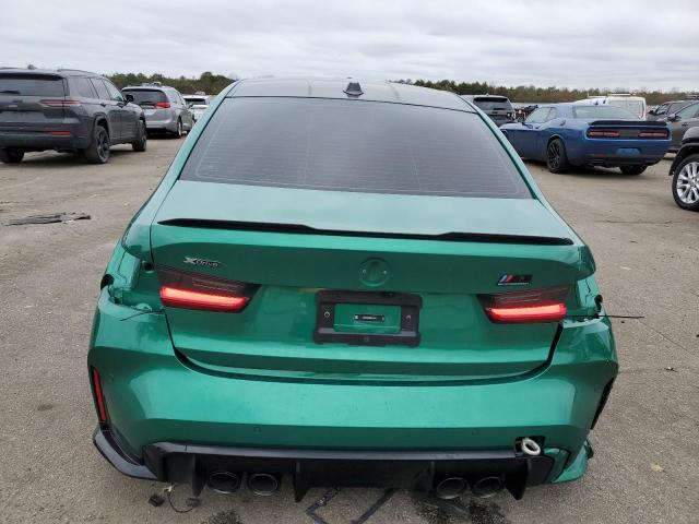 WBS43AY06RFS11791 - 2024 BMW M3 COMPETITION GREEN photo 6