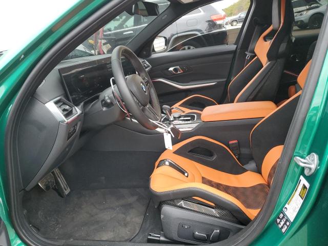 WBS43AY06RFS11791 - 2024 BMW M3 COMPETITION GREEN photo 7