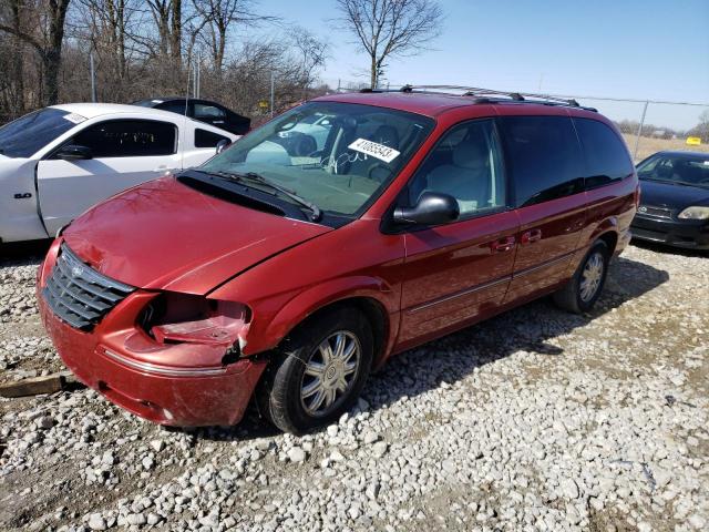 2A8GP64LX6R628964 - 2006 CHRYSLER TOWN & COU LIMITED RED photo 1