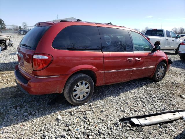 2A8GP64LX6R628964 - 2006 CHRYSLER TOWN & COU LIMITED RED photo 3