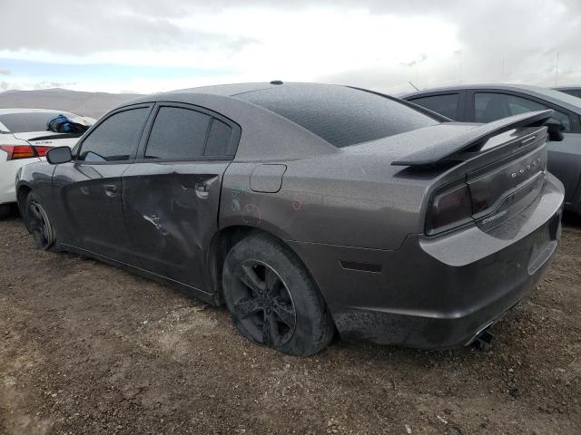 2C3CDXBG1EH359417 - 2014 DODGE CHARGER SE GRAY photo 2