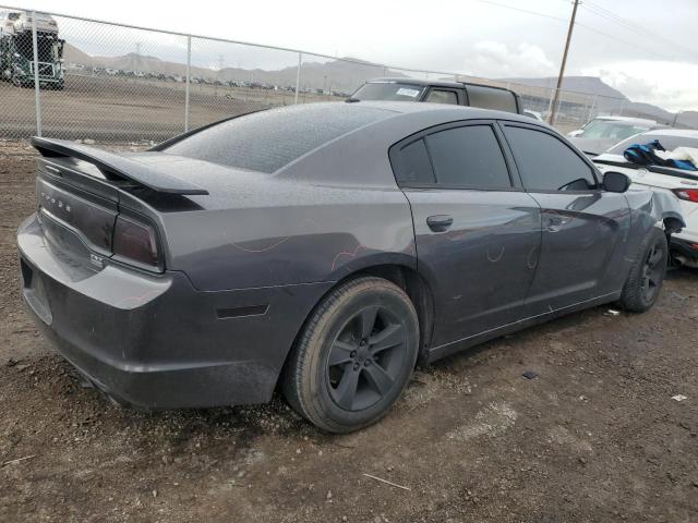 2C3CDXBG1EH359417 - 2014 DODGE CHARGER SE GRAY photo 3