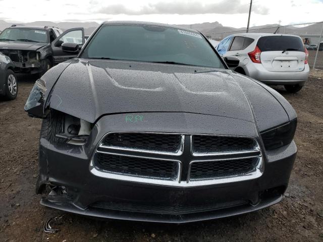 2C3CDXBG1EH359417 - 2014 DODGE CHARGER SE GRAY photo 5