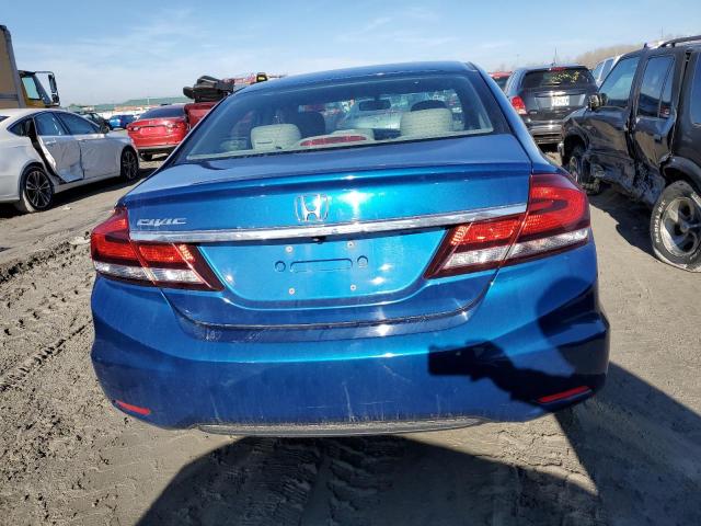 19XFB2F94DE221295 - 2013 HONDA CIVIC EXL Mavi foto 6
