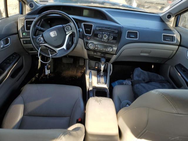 19XFB2F94DE221295 - 2013 HONDA CIVIC EXL Mavi foto 8