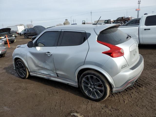 JN8DF5MV7ET150443 - 2014 NISSAN JUKE NISMO RS SILVER photo 2