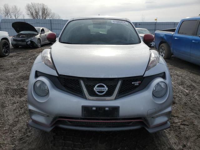 JN8DF5MV7ET150443 - 2014 NISSAN JUKE NISMO RS SILVER photo 5