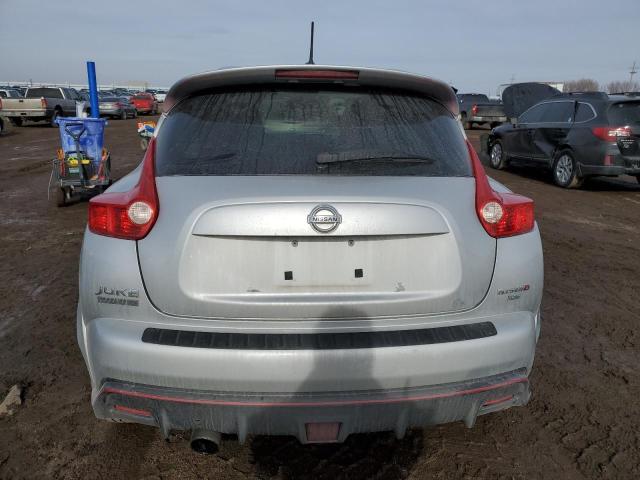 JN8DF5MV7ET150443 - 2014 NISSAN JUKE NISMO RS SILVER photo 6