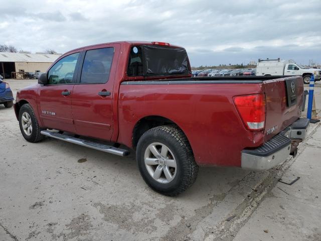 1N6BA07D28N314212 - 2008 NISSAN TITAN XE BURGUNDY photo 2