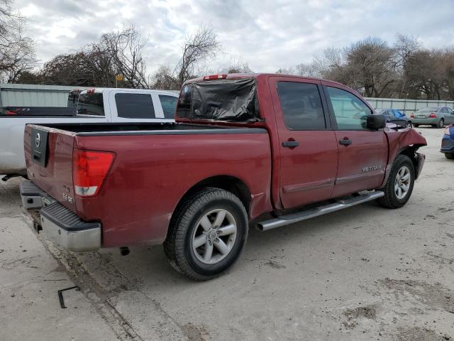 1N6BA07D28N314212 - 2008 NISSAN TITAN XE BURGUNDY photo 3