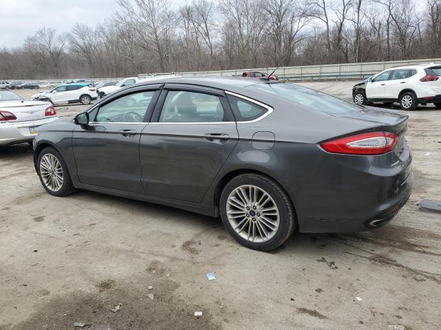 3FA6P0T97GR155631 - 2016 FORD FUSION SE GRAY photo 2