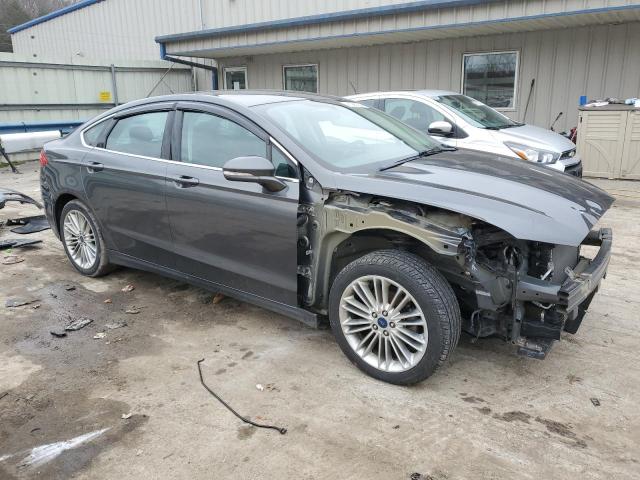 3FA6P0T97GR155631 - 2016 FORD FUSION SE GRAY photo 4