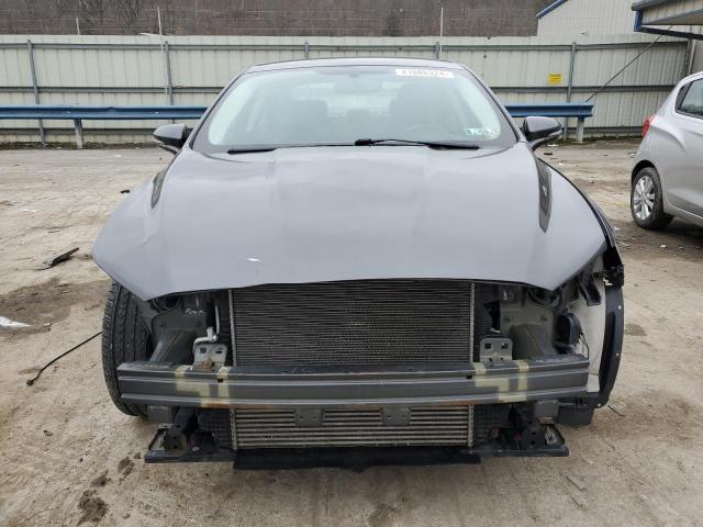 3FA6P0T97GR155631 - 2016 FORD FUSION SE GRAY photo 5