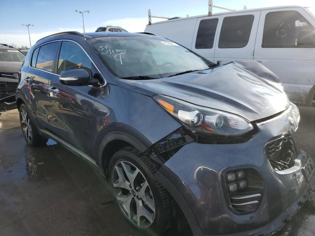 KNDPRCA66J7477517 - 2018 KIA SPORTAGE SX BLUE photo 4