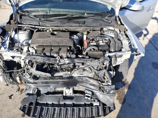 3N1AB7AP9KY345056 - 2019 NISSAN SENTRA S SILVER photo 11