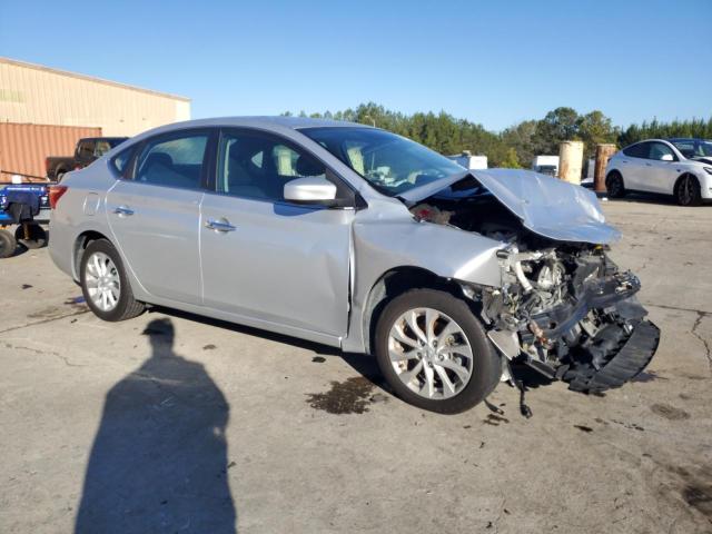 3N1AB7AP9KY345056 - 2019 NISSAN SENTRA S SILVER photo 4