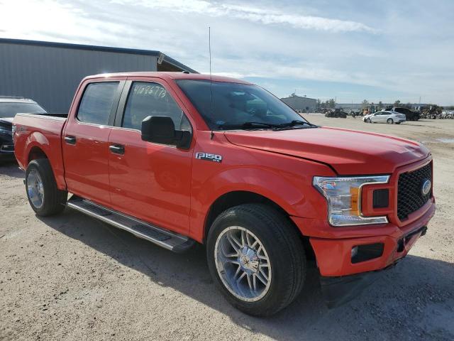 1FTEW1CP5KKD44742 - 2019 FORD F150 SUPERCREW RED photo 4