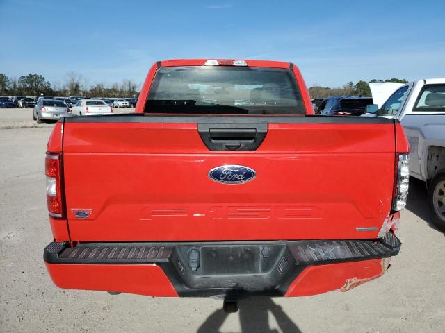 1FTEW1CP5KKD44742 - 2019 FORD F150 SUPERCREW RED photo 6