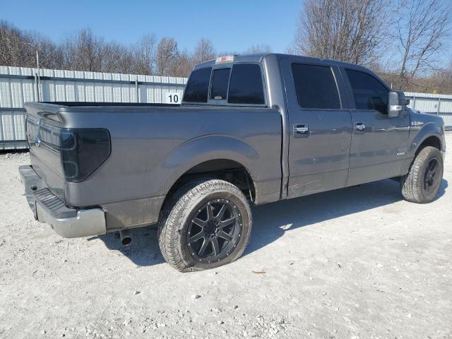 1FTFW1CT8BFA56160 - 2011 FORD F150 SUPERCREW GRAY photo 3